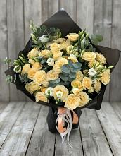 Букет цветов из:  Розы и Лизиантусы #REPLACE_PRED# Воронеже