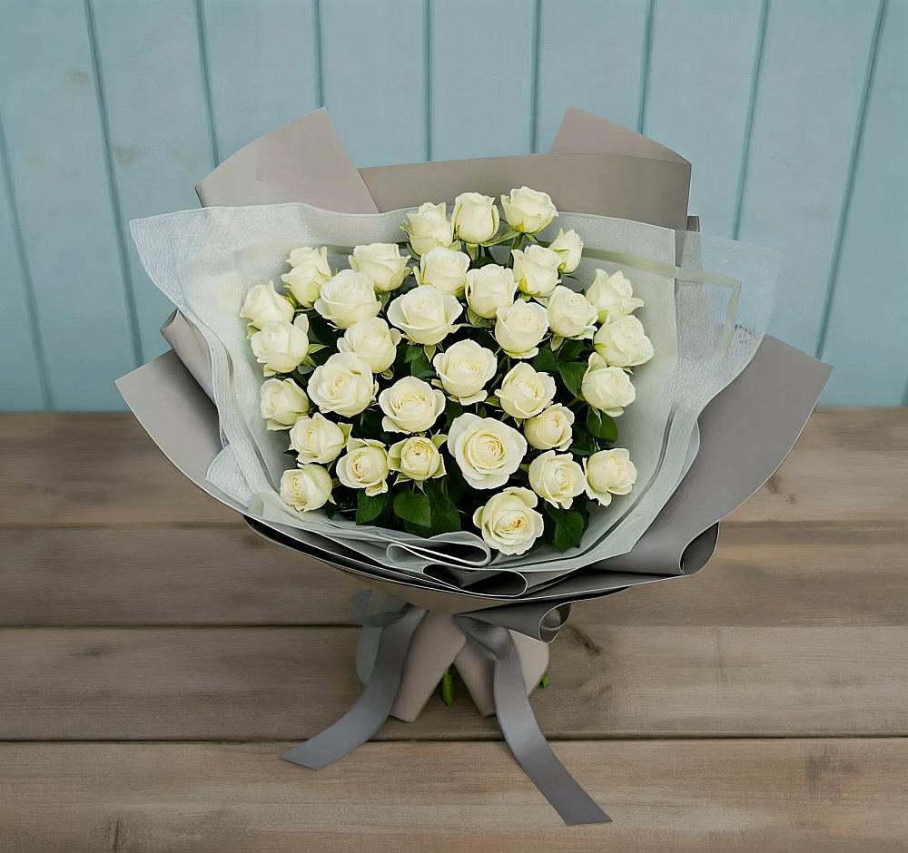 Букет Белоснежная нежность в Воронеже