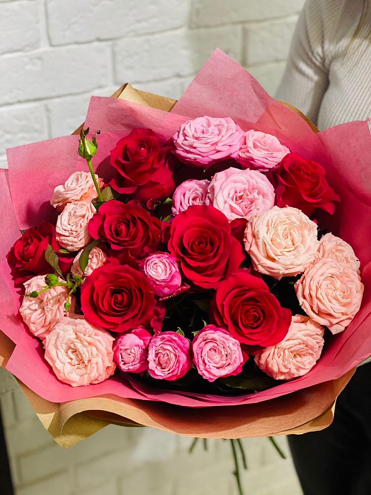 Букет цветов из: Розы в Воронеже