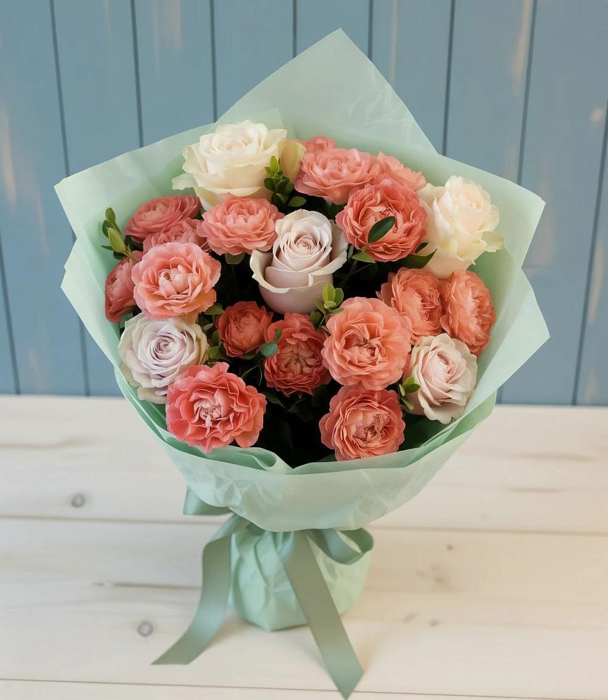 Букет цветов из: Розы в Воронеже