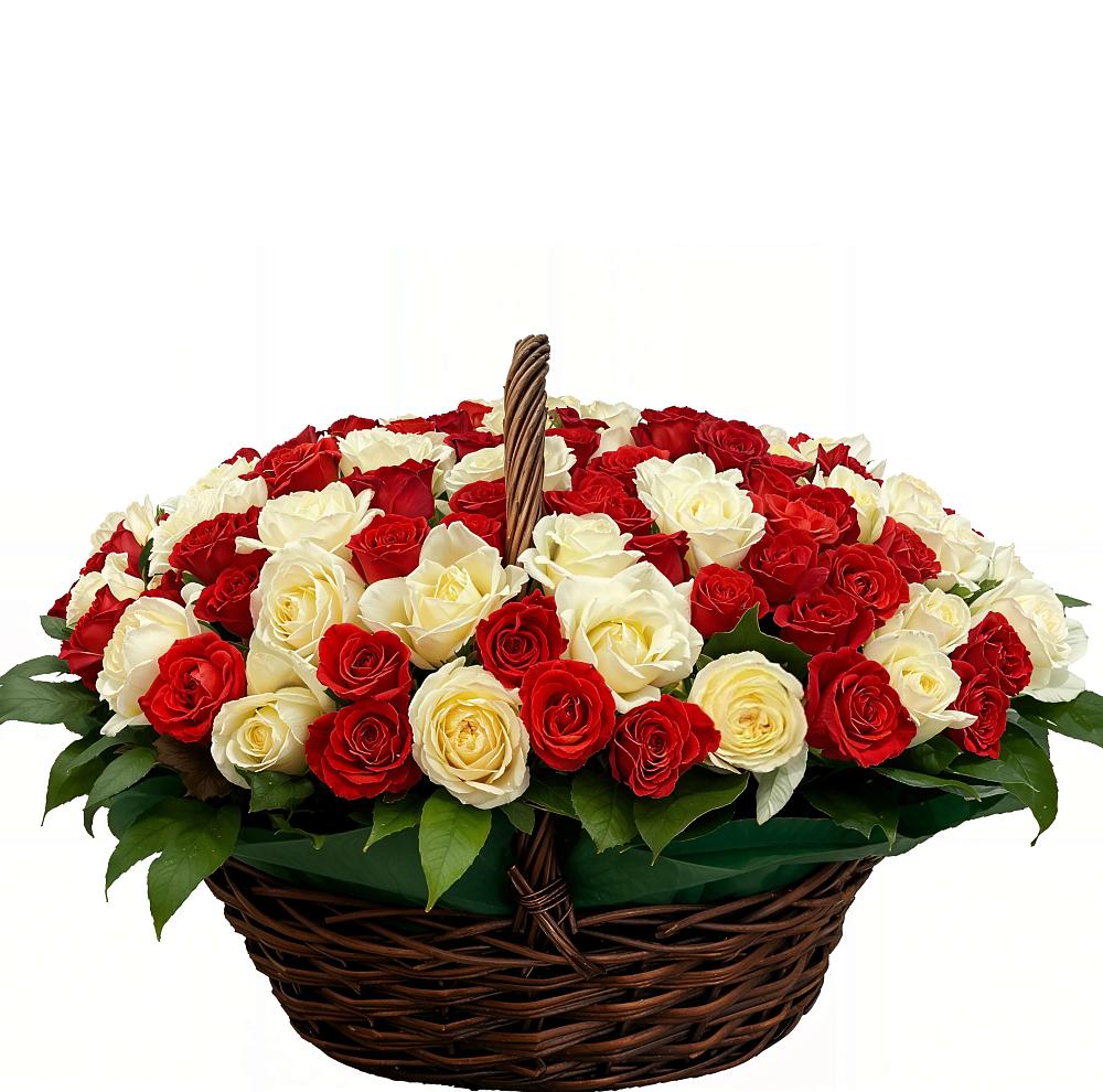 Премиум букет из: Розы в Воронеже