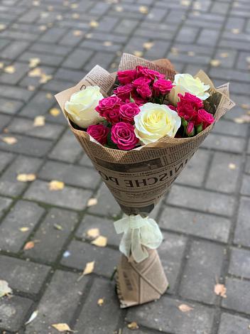 Букет цветов из: Розы в Воронеже